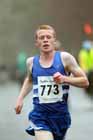 Junior mens winner Jonnie Nisbet, Heaton Harriers Memorial Road Race.